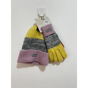NEW koolaburra beanie hat gloves set